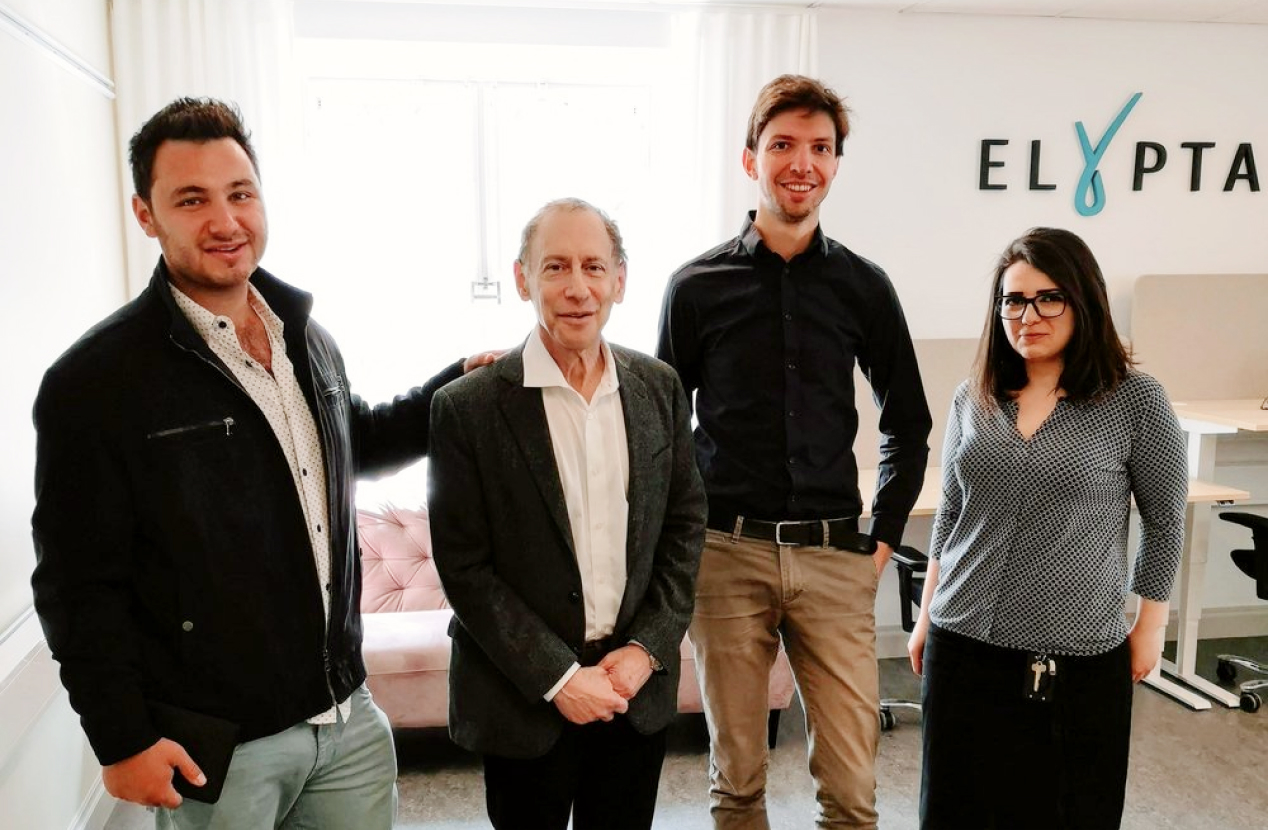 Elypta visited by Dr Robert Langer